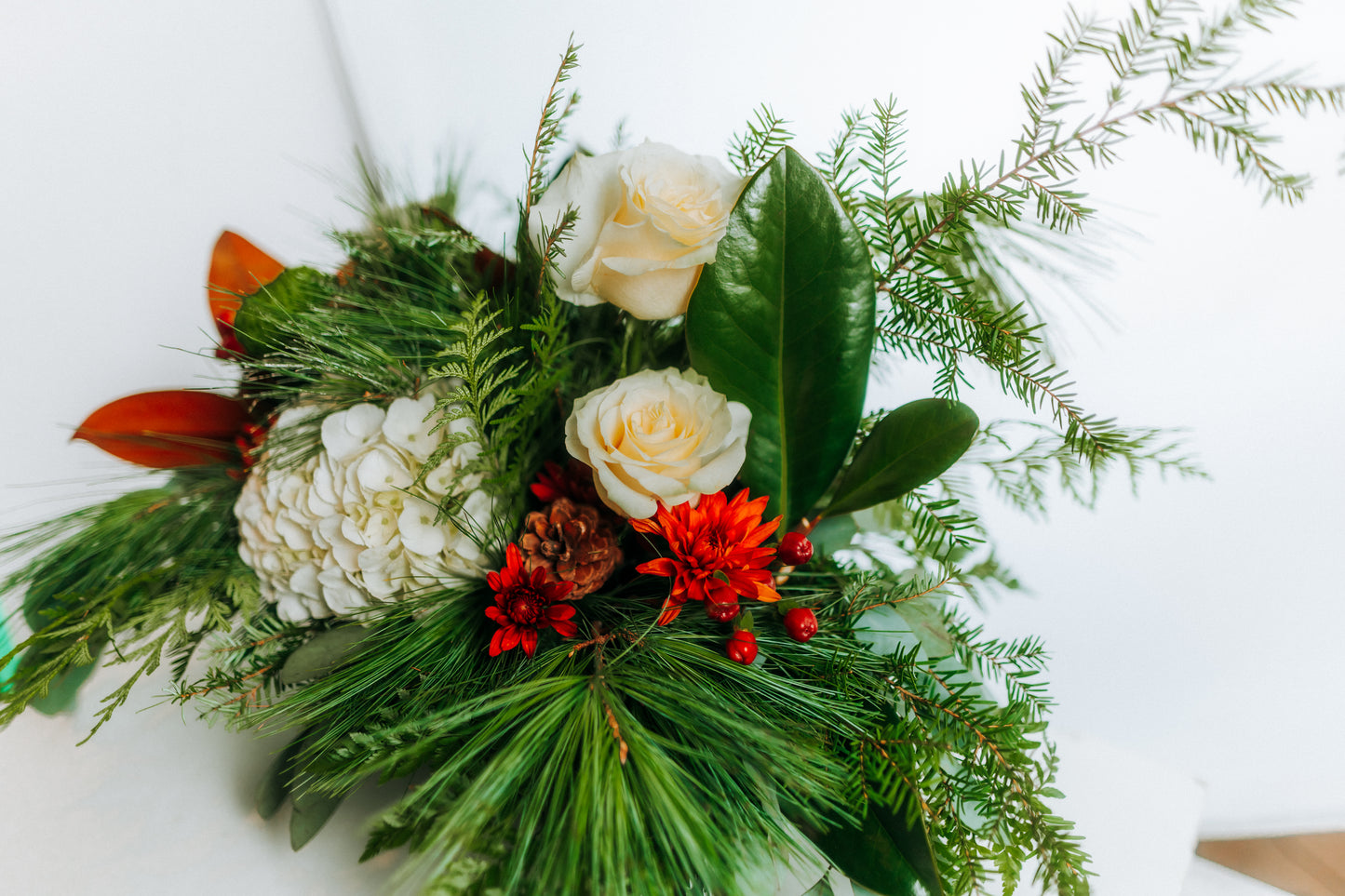 Christmas Table Arrangement